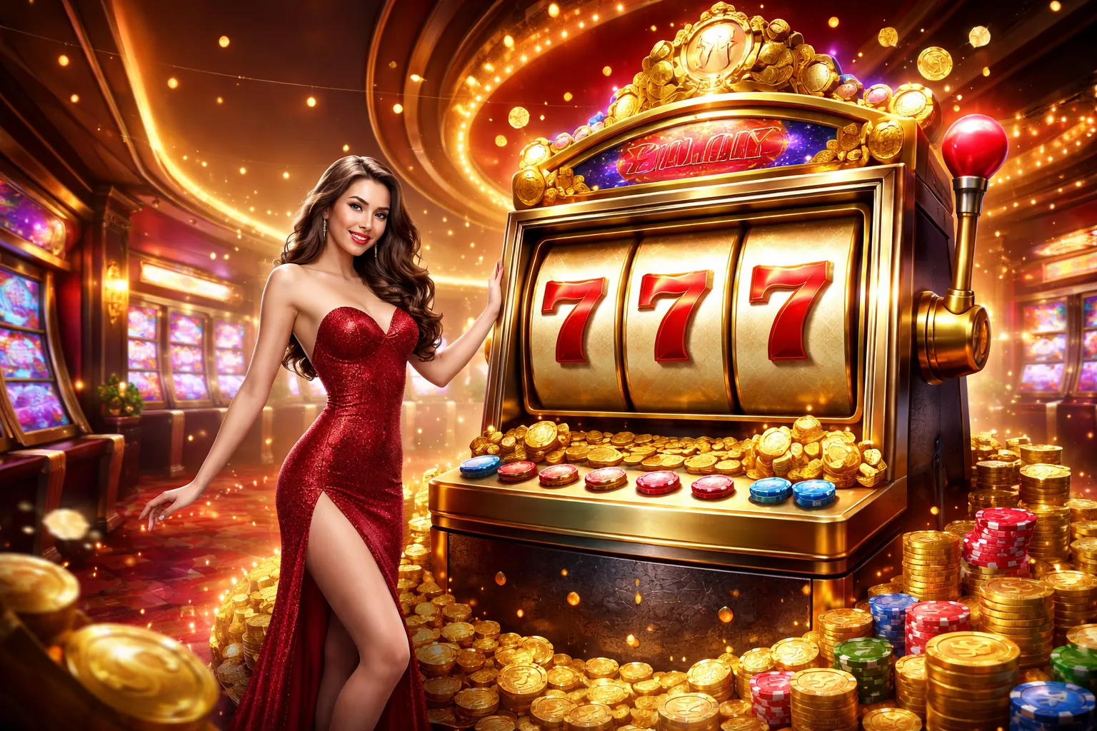 Hình ảnh chính về trò chơi slot nổ hũ phổ biến